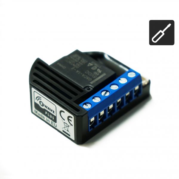 Unterputz- Schaltaktor Potentialfrei Z-Wave